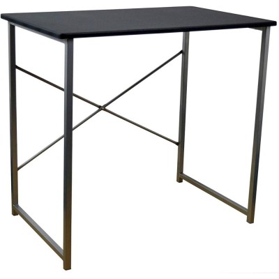 Corner portable metal frame modern lab computer desk table for home