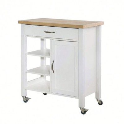 Kitchen storage cart,european kitchen island wood on wheels