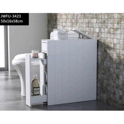 Amazing design white coating muti function bathroom cabinet