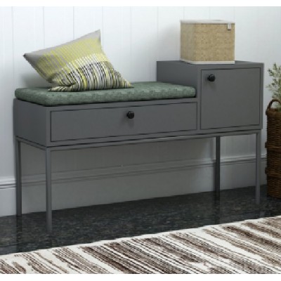 New design wood shoe bench storage cabinet with seat