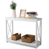 x design mdf white hallway end side console table furniture with shelf