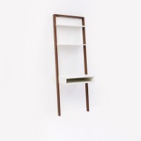 Multi Function Compact And Practical Corner Storage Holder Ladder Wooden Shelf